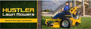Hustler Lawn Mowers: Click here to view the models.